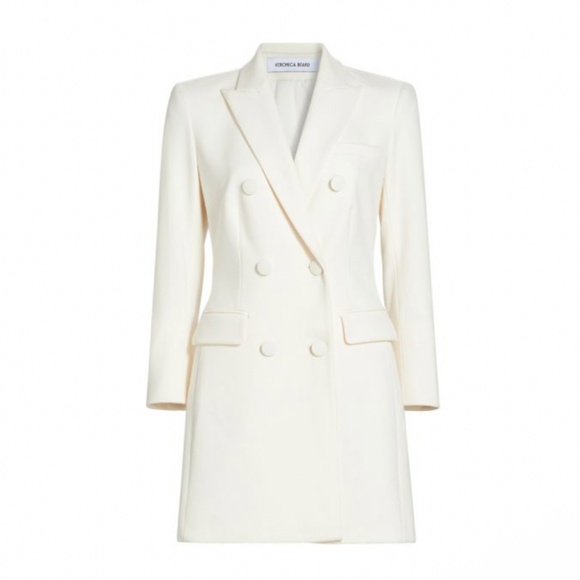 VERONICA BEARD Beautiful Slimming Long Jacket Mini Dress Sz 6 NEW $898!! - Picture 5 of 9